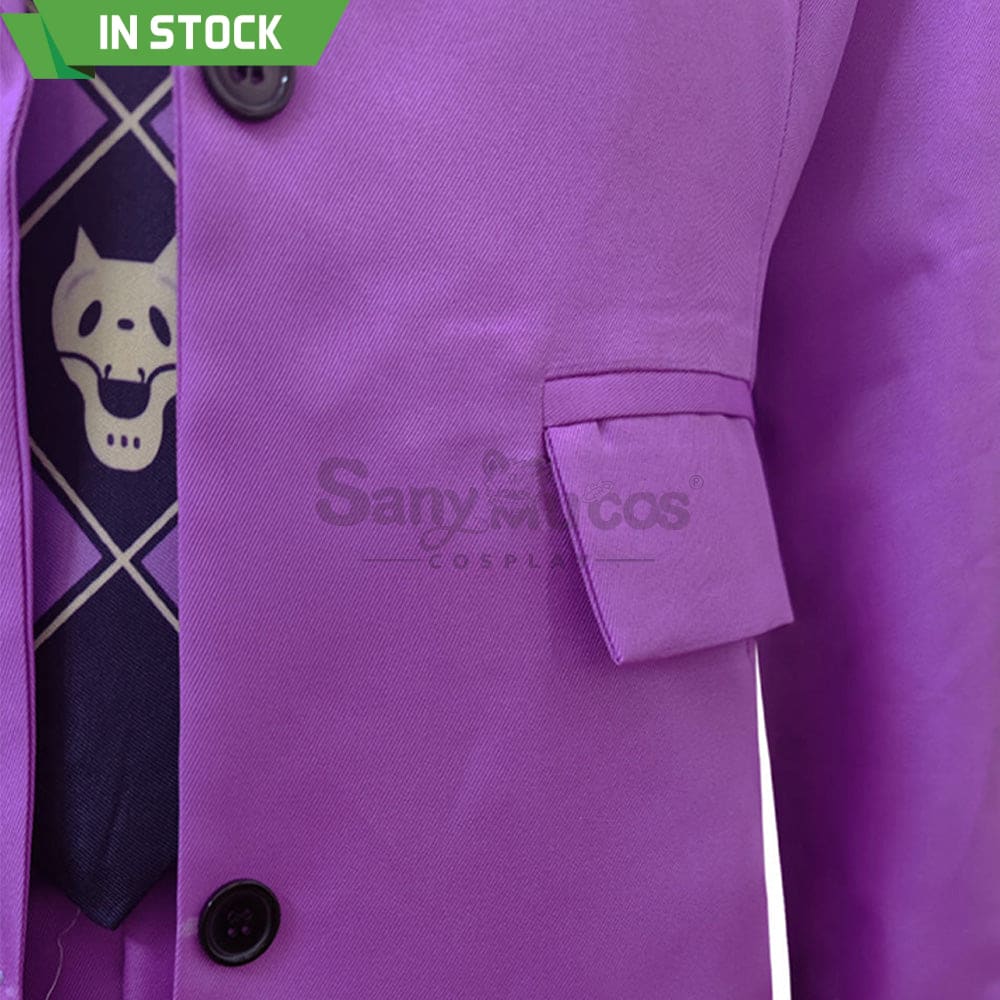 【In Stock】Anime Jojo’s Bizarre Adventure Cosplay Kira Yoshikage Costume Costumes