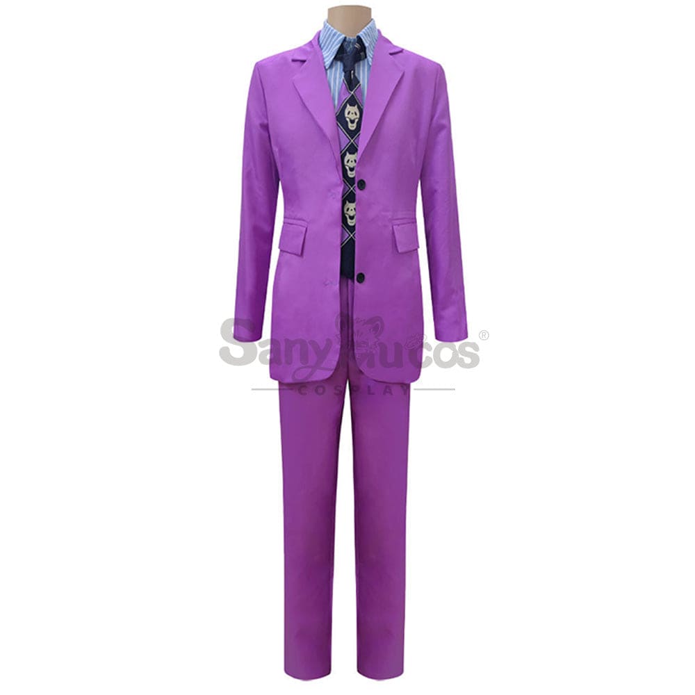 【In Stock】Anime Jojo’s Bizarre Adventure Cosplay Kira Yoshikage Costume Costumes