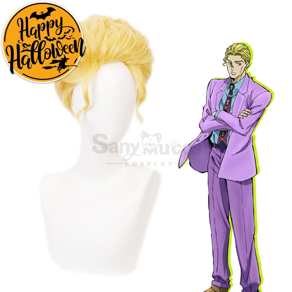 Anime Jojo’s Bizarre Adventure Cosplay Kira Yoshikage Wig Wigs