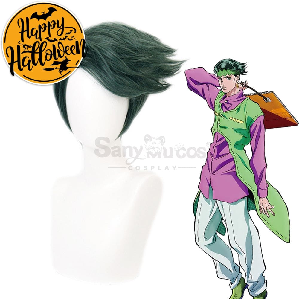 Anime Jojo’s Bizarre Adventure Cosplay Rohan Kishibe Wig Wigs