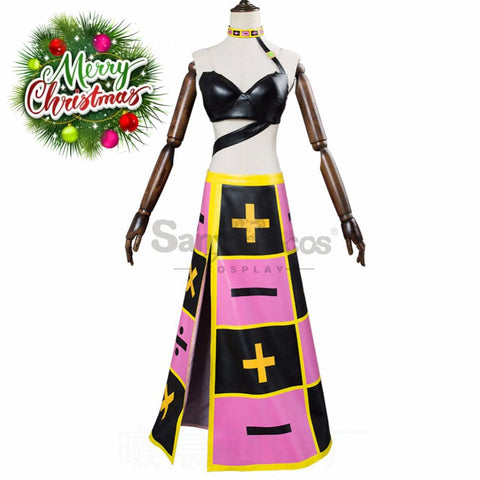 【In Stock】Anime Jojo’s Bizarre Adventure Cosplay Trish Una Costume Costumes