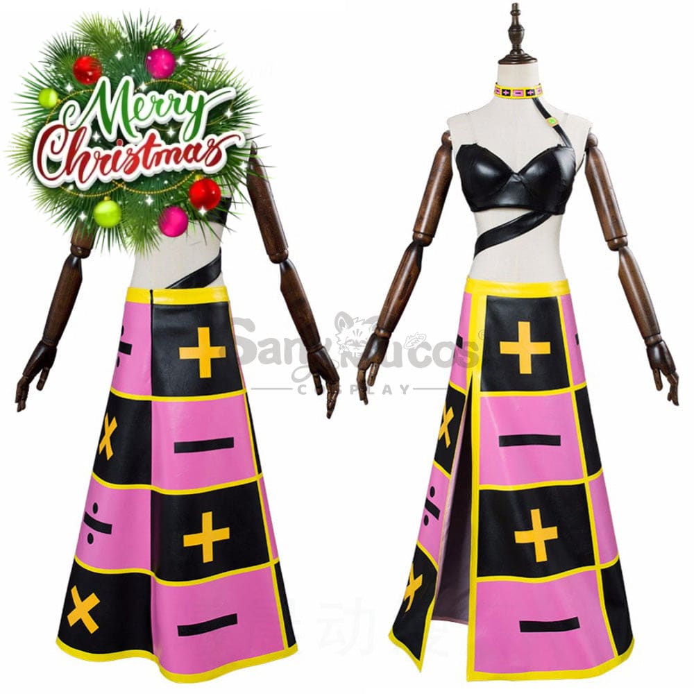 【In Stock】Anime Jojo’s Bizarre Adventure Cosplay Trish Una Costume Costumes