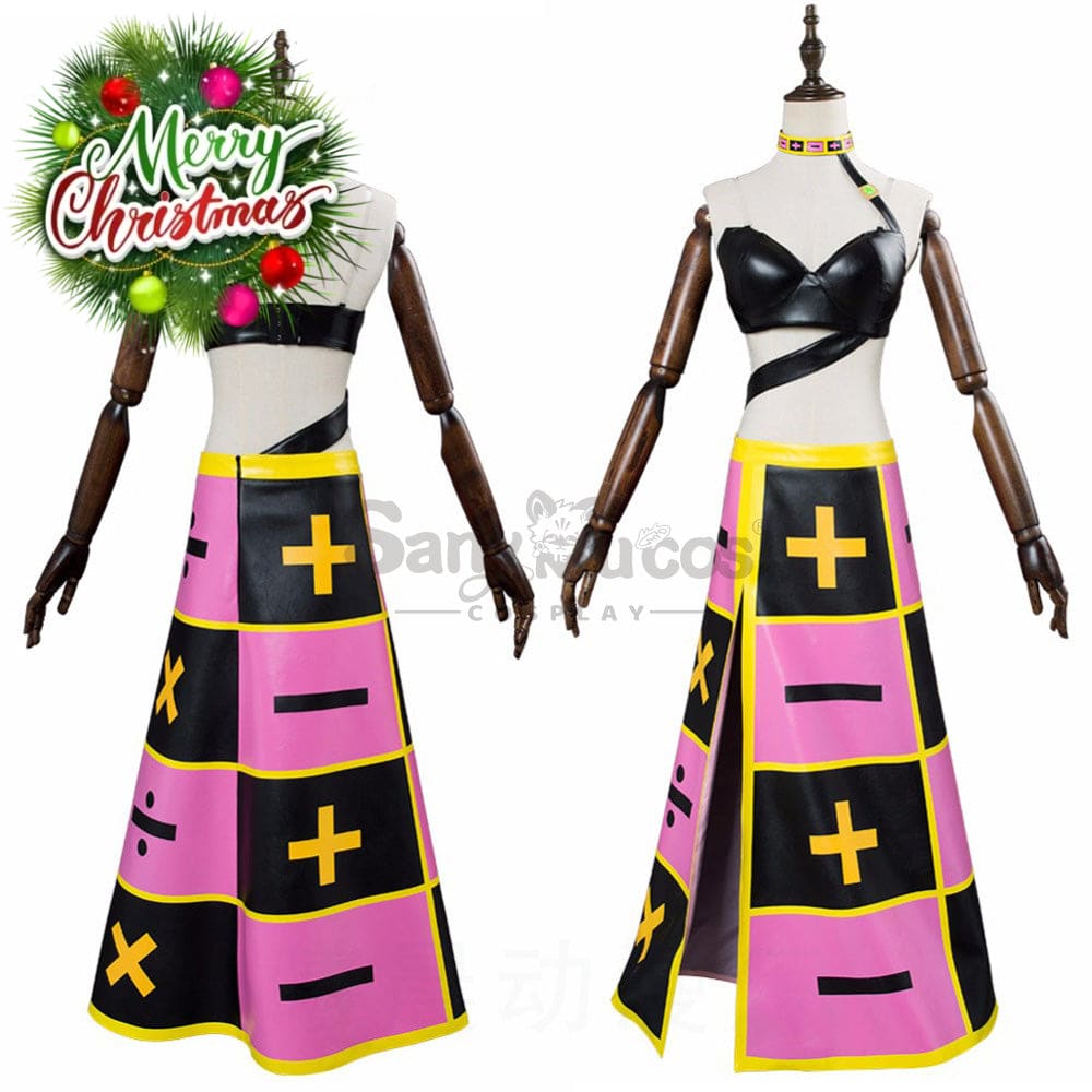 【In Stock】Anime Jojo’s Bizarre Adventure Cosplay Trish Una Costume Costumes