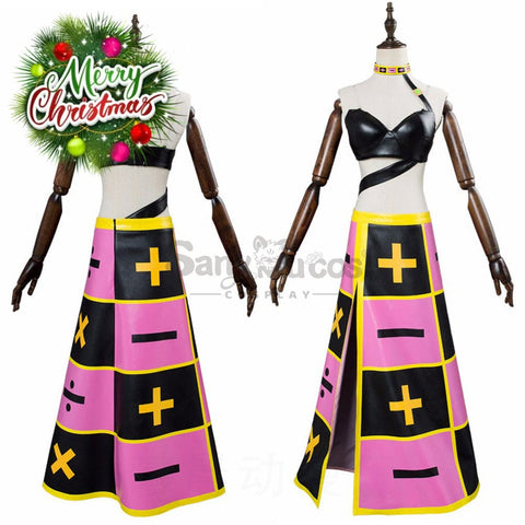 【In Stock】Anime Jojo’s Bizarre Adventure Cosplay Trish Una Costume Costumes