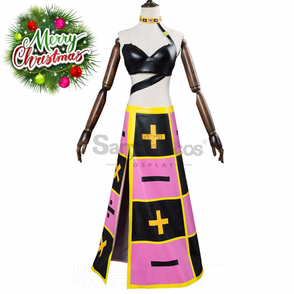 【In Stock】Anime Jojo’s Bizarre Adventure Cosplay Trish Una Costume Costumes