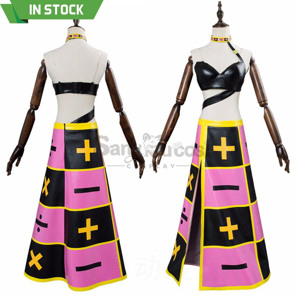 【In Stock】Anime Jojo’s Bizarre Adventure Cosplay Trish Una Costume Costumes