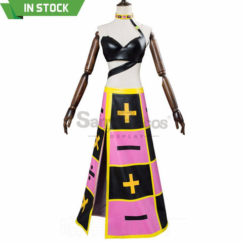 【In Stock】Anime Jojo’s Bizarre Adventure Cosplay Trish Una Costume Costumes