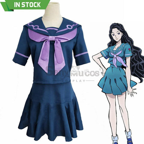 【In Stock】Anime Jojo’s Bizarre Adventure Cosplay Yukako Costume Costumes