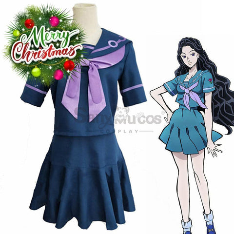 【In Stock】Anime Jojo’s Bizarre Adventure Cosplay Yukako Costume Costumes