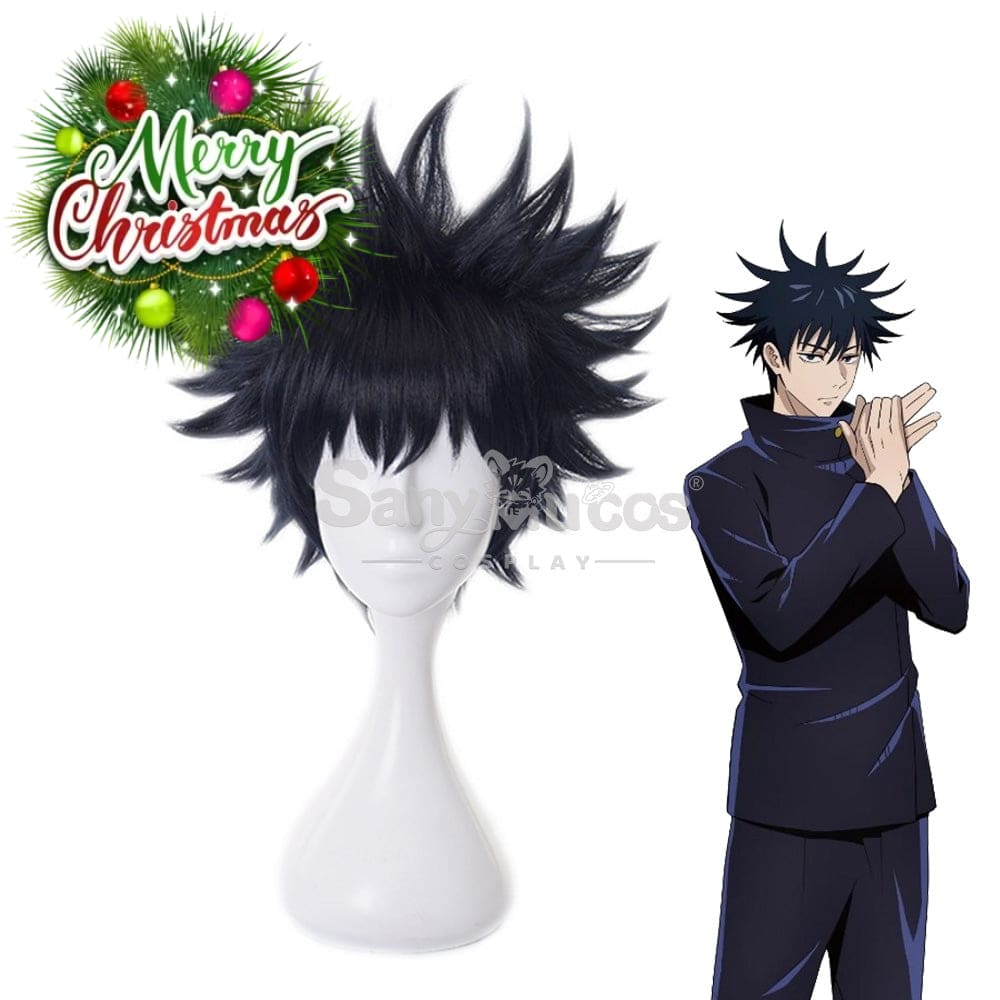 【In Stock】Anime Jujutsu Kaisen Cosplay Fushiguro Megumi Wig Wigs