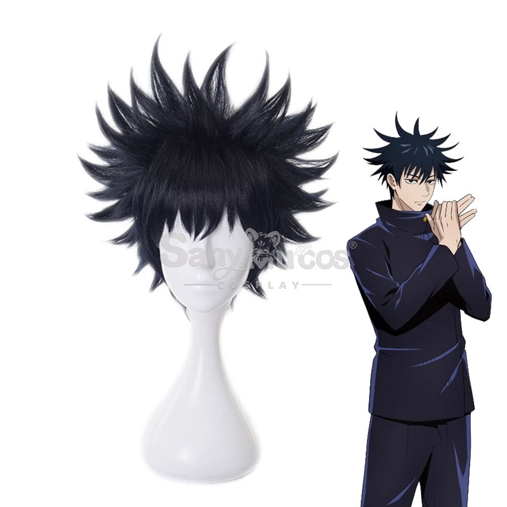 【In Stock】Anime Jujutsu Kaisen Cosplay Fushiguro Megumi Wig Wigs