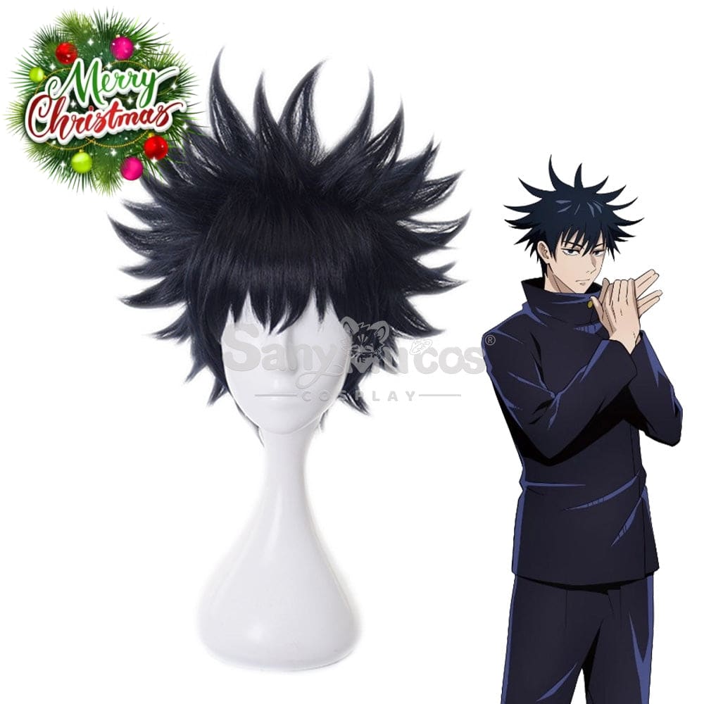 【In Stock】Anime Jujutsu Kaisen Cosplay Fushiguro Megumi Wig Wigs