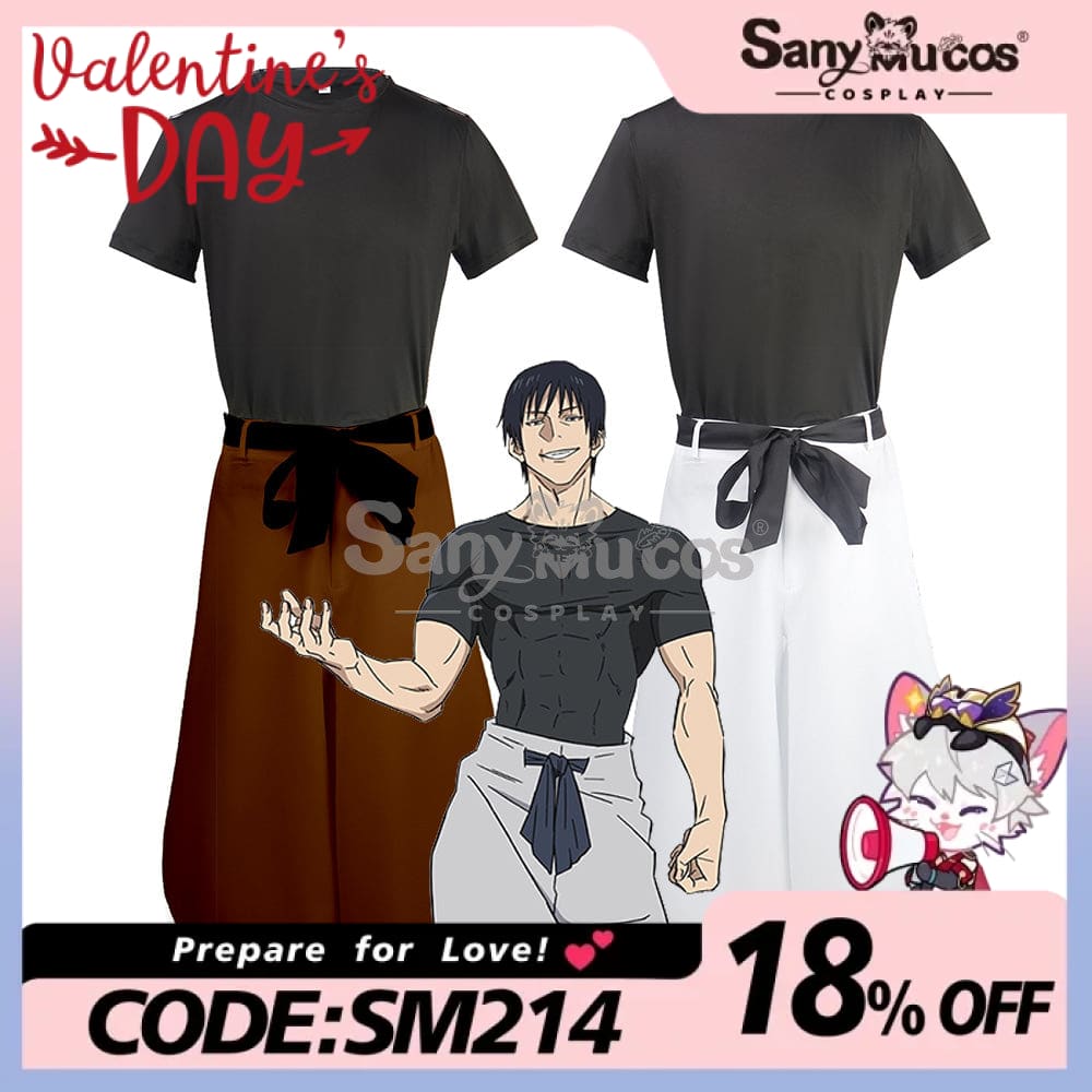 【In Stock】Anime Jujutsu Kaisen Cosplay Fushiguro Toji Costume Costumes