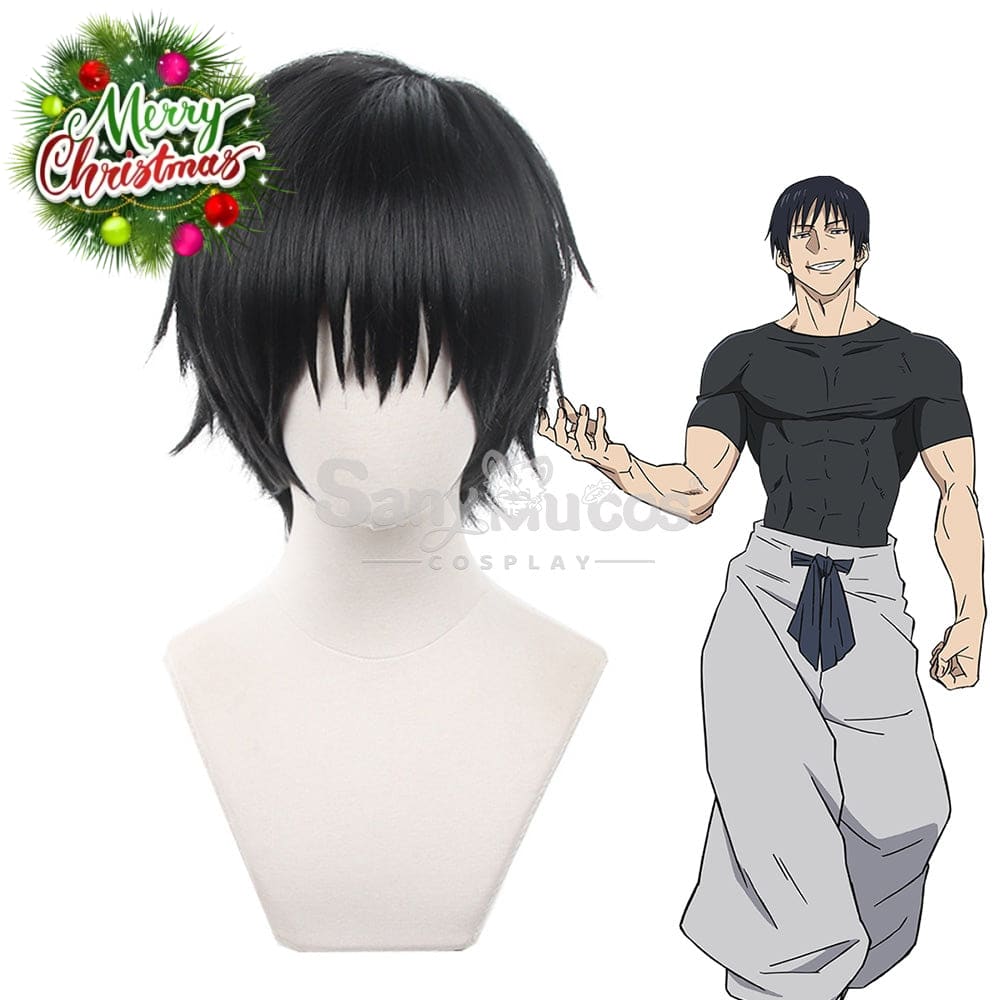 Anime Jujutsu Kaisen Cosplay Fushiguro Toji Wig Wigs