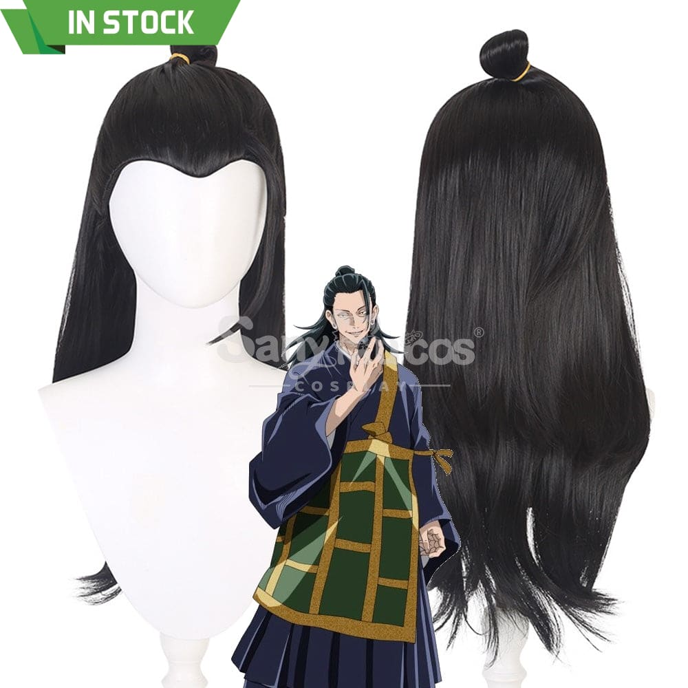 【In Stock】Anime Jujutsu Kaisen Cosplay Geto Suguru Wig 60Cm Wigs