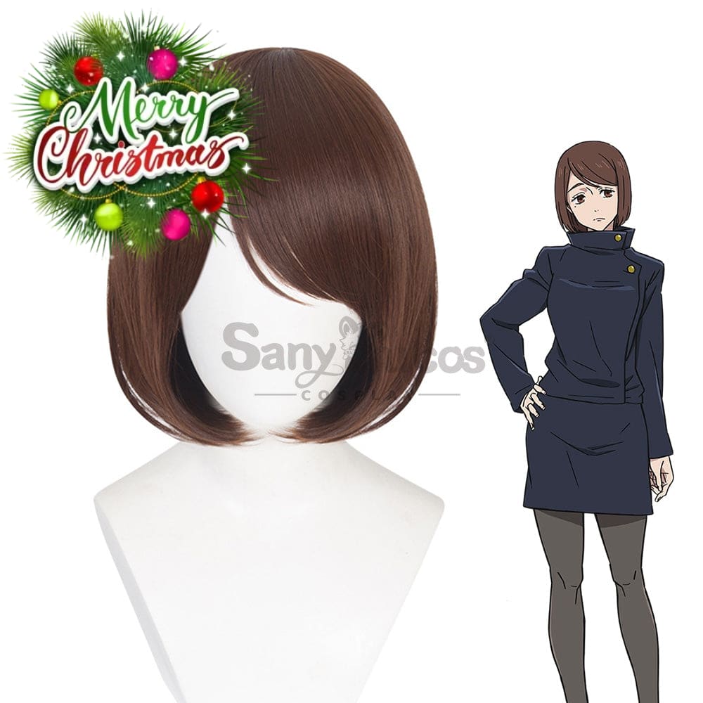 【In Stock】Anime Jujutsu Kaisen Cosplay Ieiri Shoko Wig Wigs