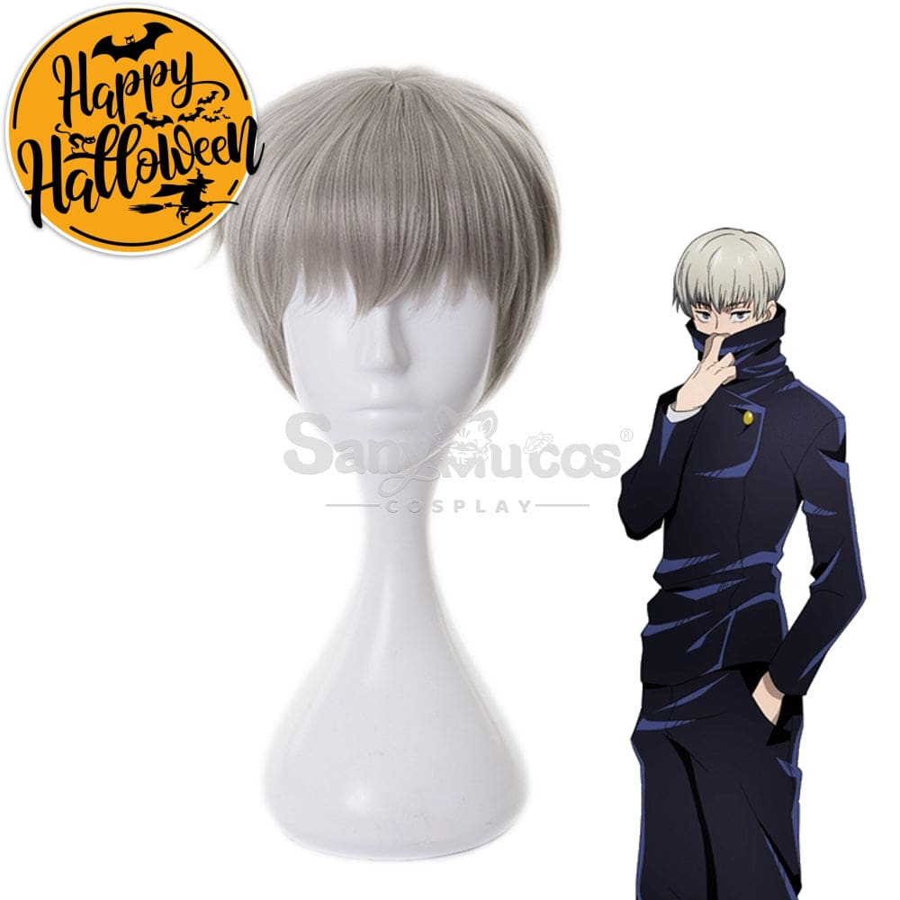 【In Stock】Anime Jujutsu Kaisen Cosplay Inumaki Toge Wig Wigs