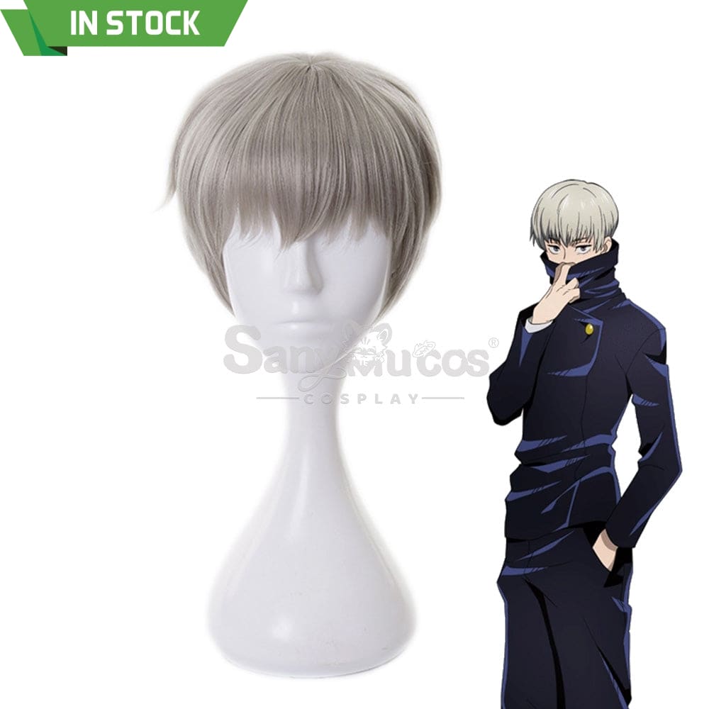 【In Stock】Anime Jujutsu Kaisen Cosplay Inumaki Toge Wig Wigs