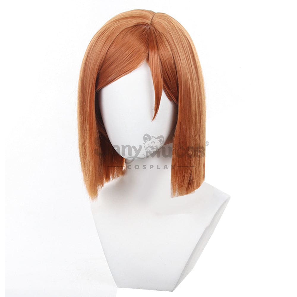 Anime Jujutsu Kaisen Cosplay Kugisaki Nobara Wig Wigs