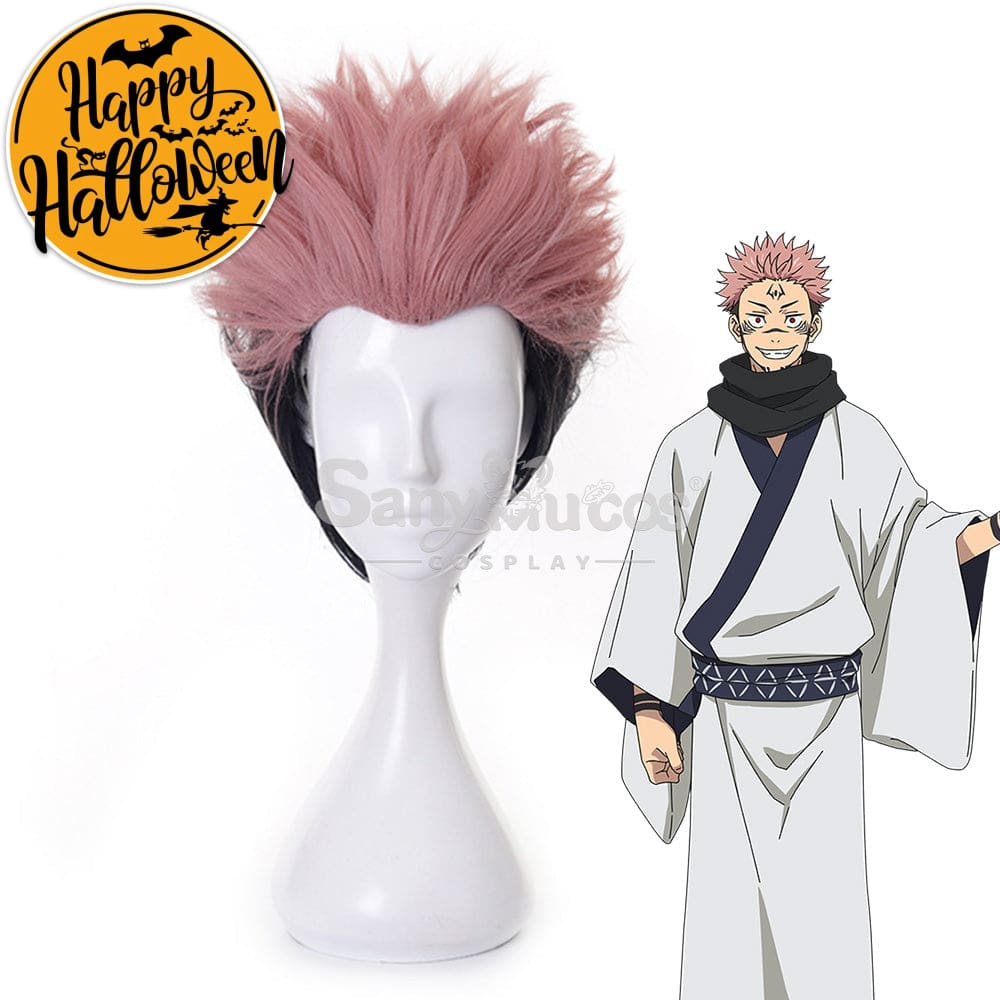 【In Stock】Anime Jujutsu Kaisen Cosplay Ryomen Sukuna Wig Wigs
