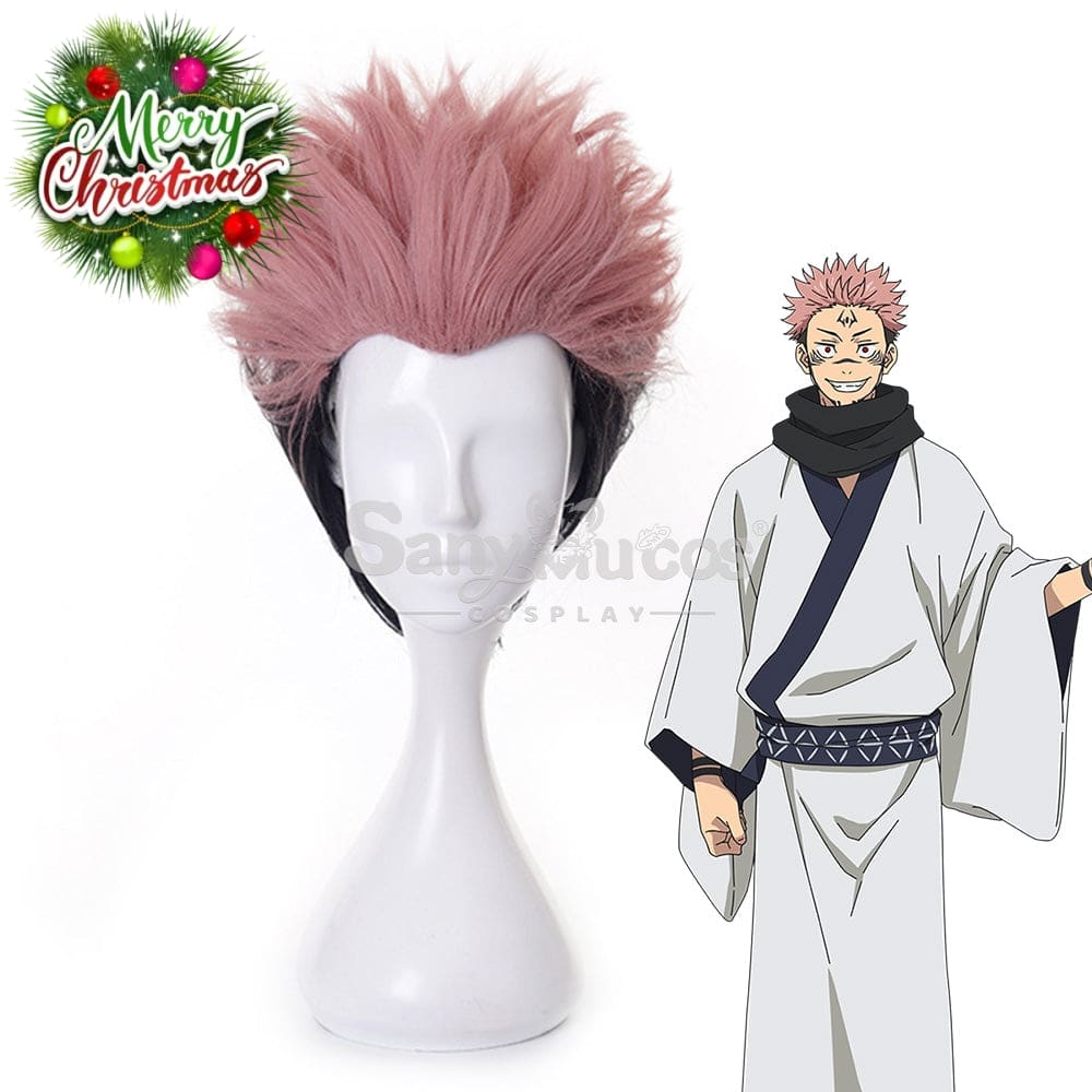 【In Stock】Anime Jujutsu Kaisen Cosplay Ryomen Sukuna Wig Wigs