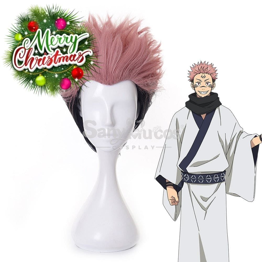 【In Stock】Anime Jujutsu Kaisen Cosplay Ryomen Sukuna Wig Wigs