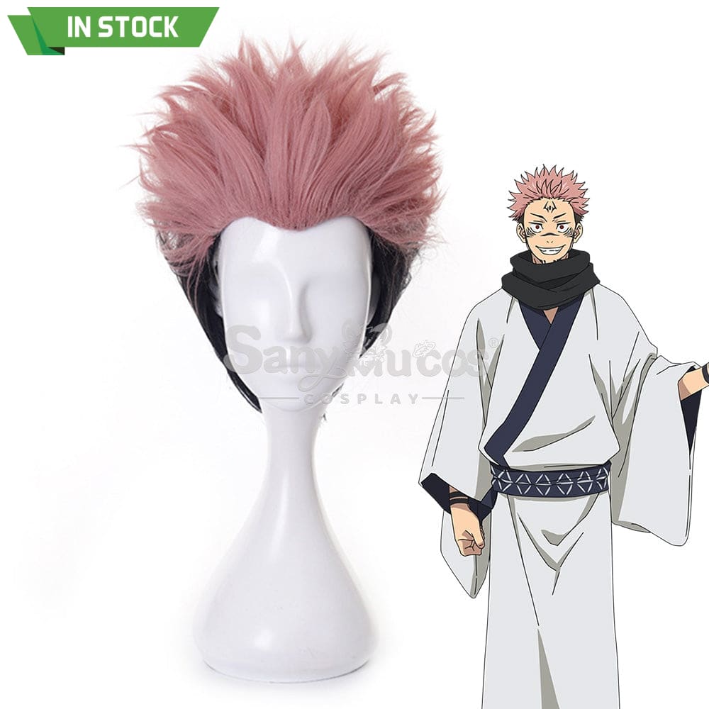 【In Stock】Anime Jujutsu Kaisen Cosplay Ryomen Sukuna Wig Wigs