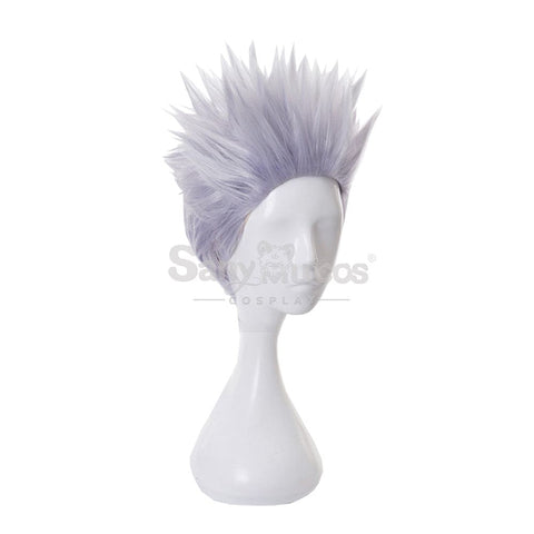 【In Stock】Anime Jujutsu Kaisen Cosplay Satoru Gojo Quiff Wig Wigs