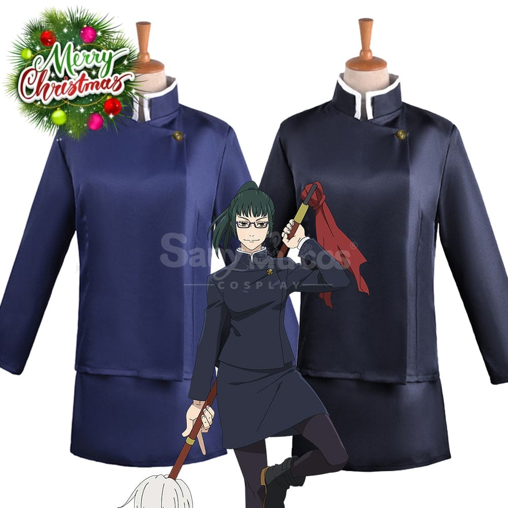 【In Stock】Anime Jujutsu Kaisen Cosplay Zenin Maki Costume Costumes