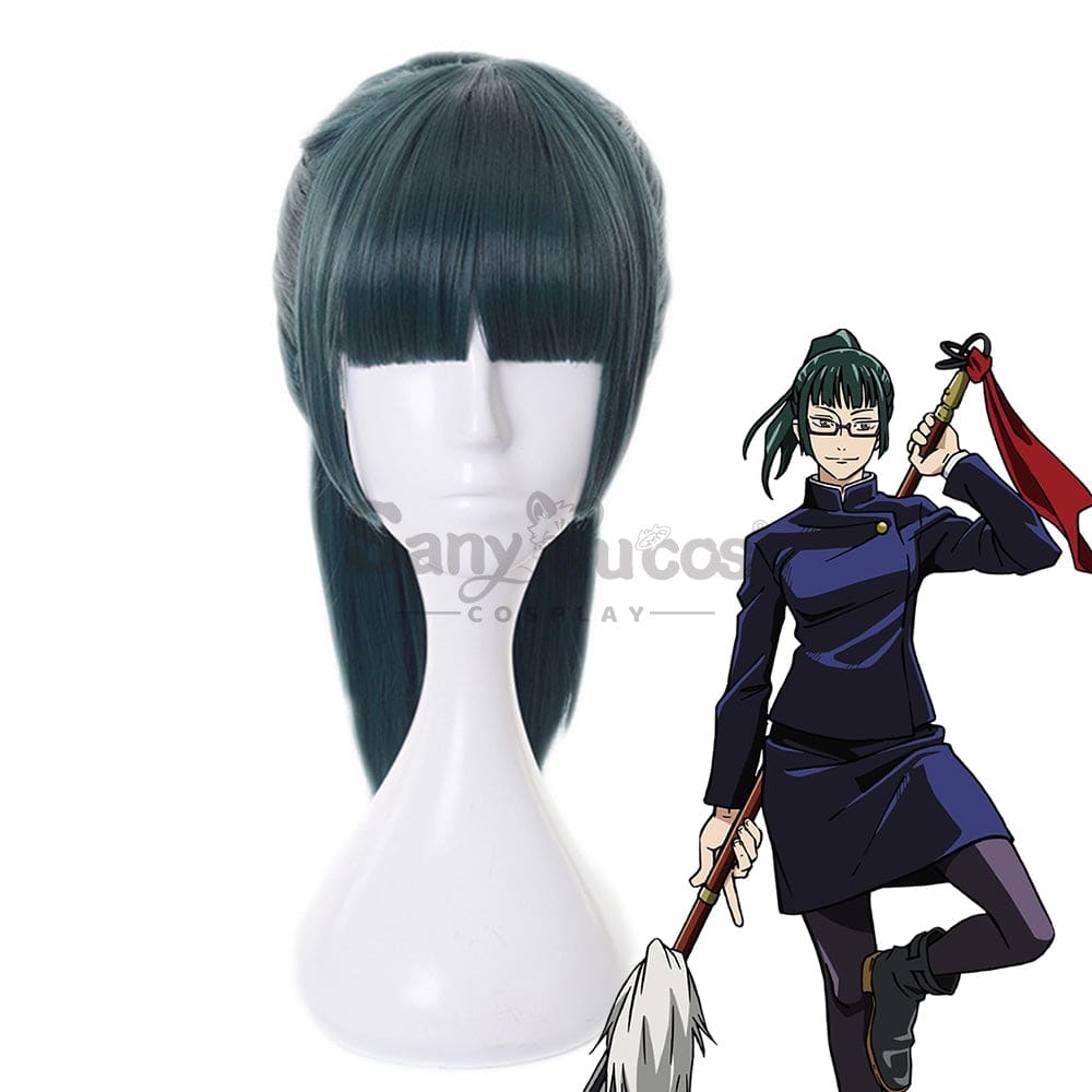 【In Stock】Anime Jujutsu Kaisen Cosplay Zenin Maki Wig Wigs