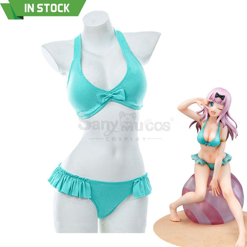 Anime Kaguya-Sama: Love Is War Cosplay Chika Fujiwara Bikini Swimsuit Costume Costumes