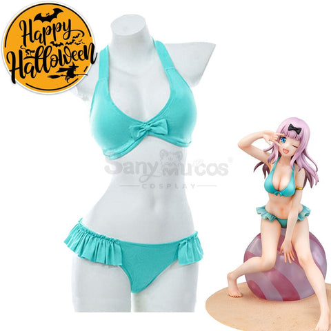 Anime Kaguya-Sama: Love Is War Cosplay Chika Fujiwara Bikini Swimsuit Costume Costumes
