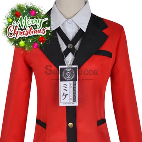 【In Stock】Anime Kakegurui Cosplay Jabami Yumeko Costume Plus Size Costumes