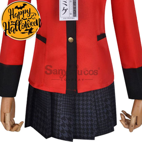 【In Stock】Anime Kakegurui Cosplay Jabami Yumeko Costume Plus Size Costumes