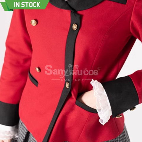 【In Stock】Anime Kakegurui Cosplay Kirari Momobami Cosplay Costume Premium Edition Cosplay Costumes