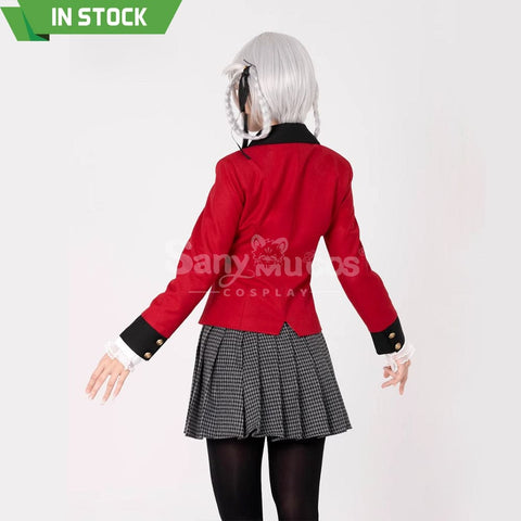 【In Stock】Anime Kakegurui Cosplay Kirari Momobami Cosplay Costume Premium Edition Cosplay Costumes