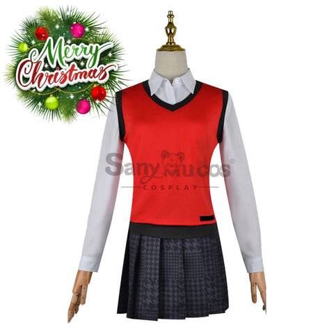 【In Stock】Anime Kakegurui Cosplay Midari Ikishima Costume Plus Size Costumes