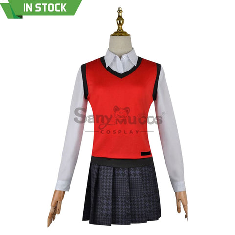 【In Stock】Anime Kakegurui Cosplay Midari Ikishima Costume Plus Size Costumes