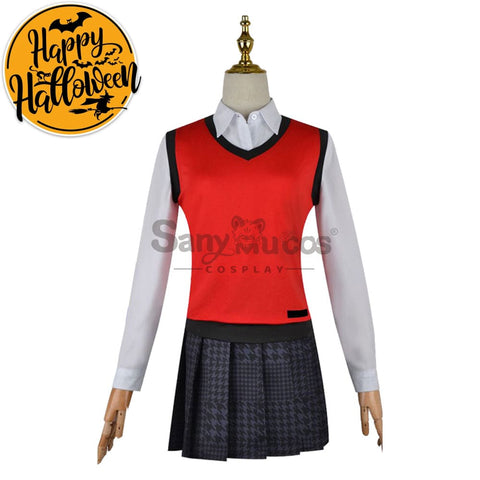 【In Stock】Anime Kakegurui Cosplay Midari Ikishima Costume Plus Size Costumes