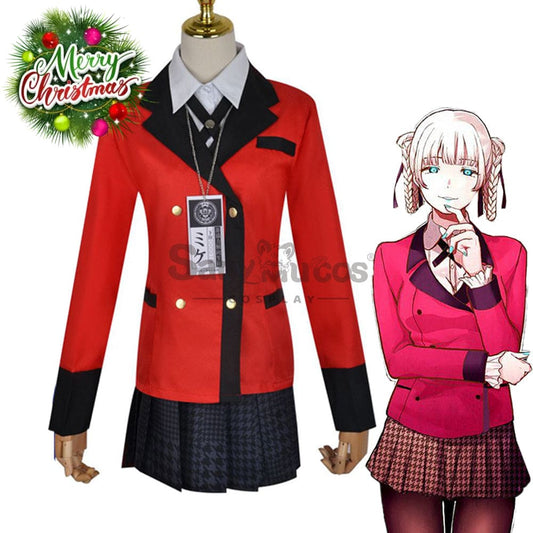 【In Stock】Anime Kakegurui Cosplay Momobami Kirari Costume Plus Size Costumes 1000