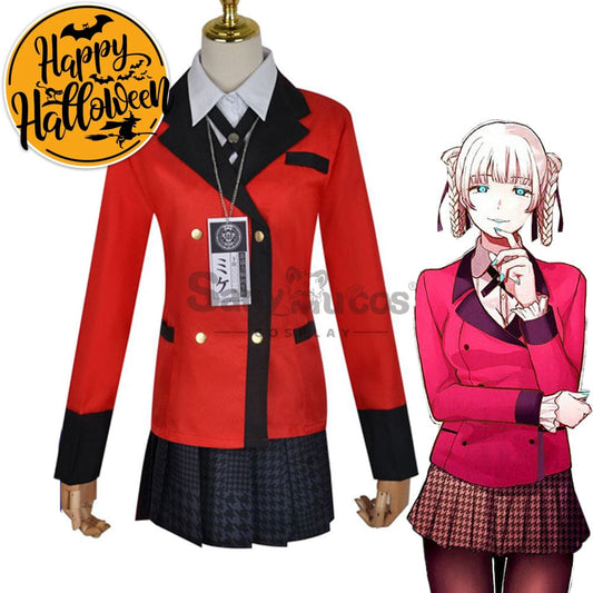 【In Stock】Anime Kakegurui Cosplay Momobami Kirari Costume Plus Size Costumes 1000