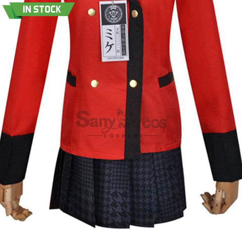 【In Stock】Anime Kakegurui Cosplay Momobami Kirari Costume Plus Size Costumes