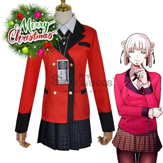 【In Stock】Anime Kakegurui Cosplay Momobami Kirari Costume Plus Size Costumes 1000