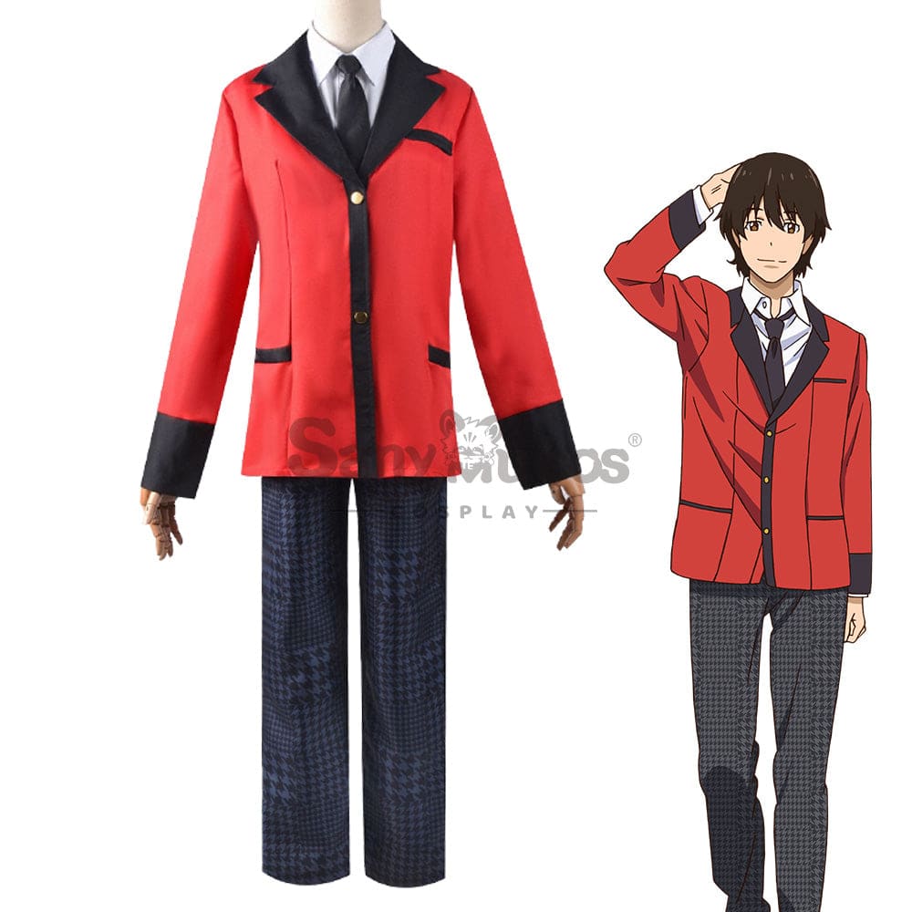 【In Stock】Anime Kakegurui Cosplay Ryōta Suzui Costume Plus Size Costumes