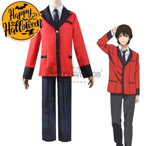 【In Stock】Anime Kakegurui Cosplay Ryōta Suzui Costume Plus Size Costumes