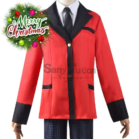 【In Stock】Anime Kakegurui Cosplay Ryōta Suzui Costume Plus Size Costumes