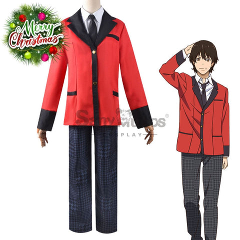 【In Stock】Anime Kakegurui Cosplay Ryōta Suzui Costume Plus Size Costumes