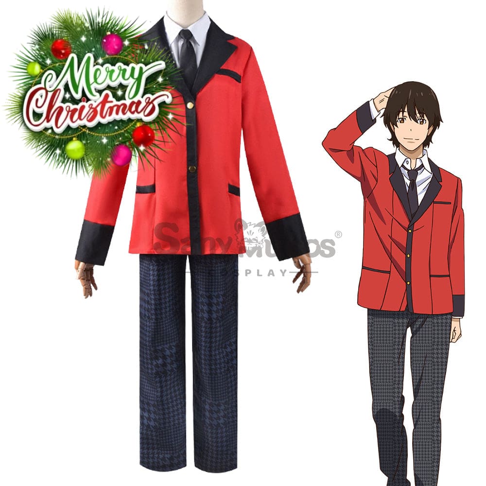 【In Stock】Anime Kakegurui Cosplay Ryōta Suzui Costume Plus Size Costumes