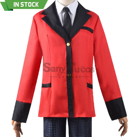 【In Stock】Anime Kakegurui Cosplay Ryōta Suzui Costume Plus Size Costumes