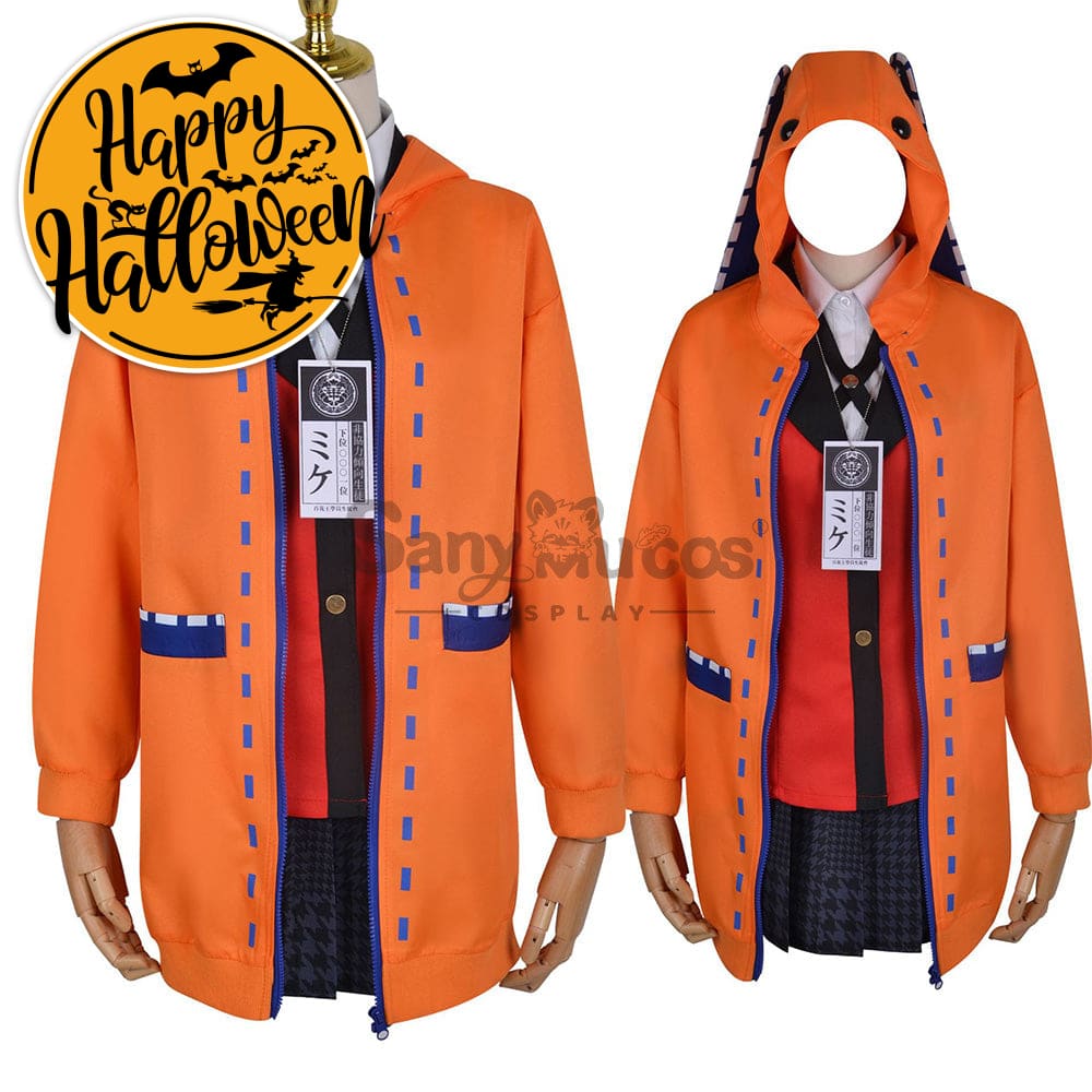 【In Stock】Anime Kakegurui Cosplay Yomozuki Runa Costume Plus Size Costumes